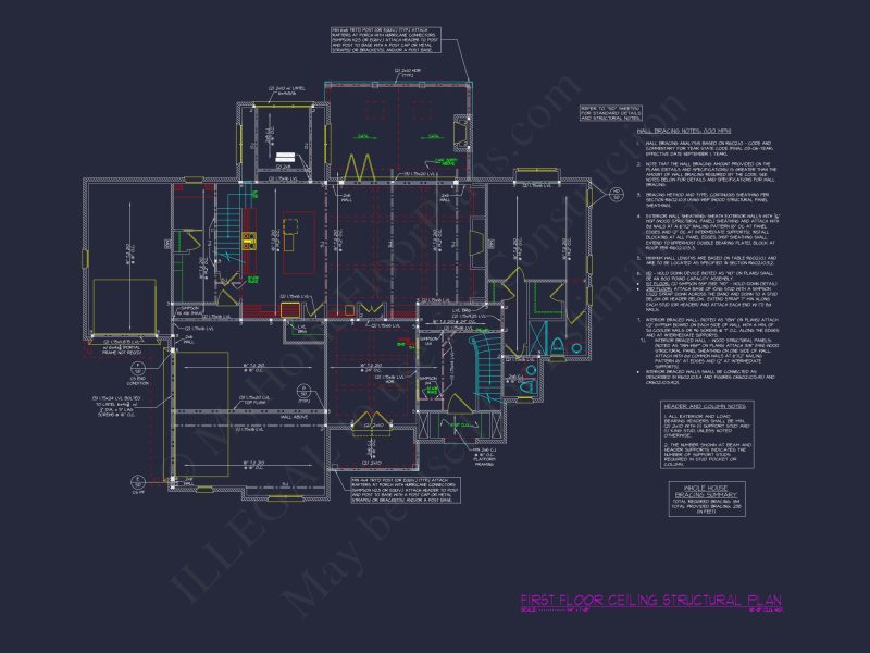 Detailed CAD house Plan with 2-Story Designs & Modern Features