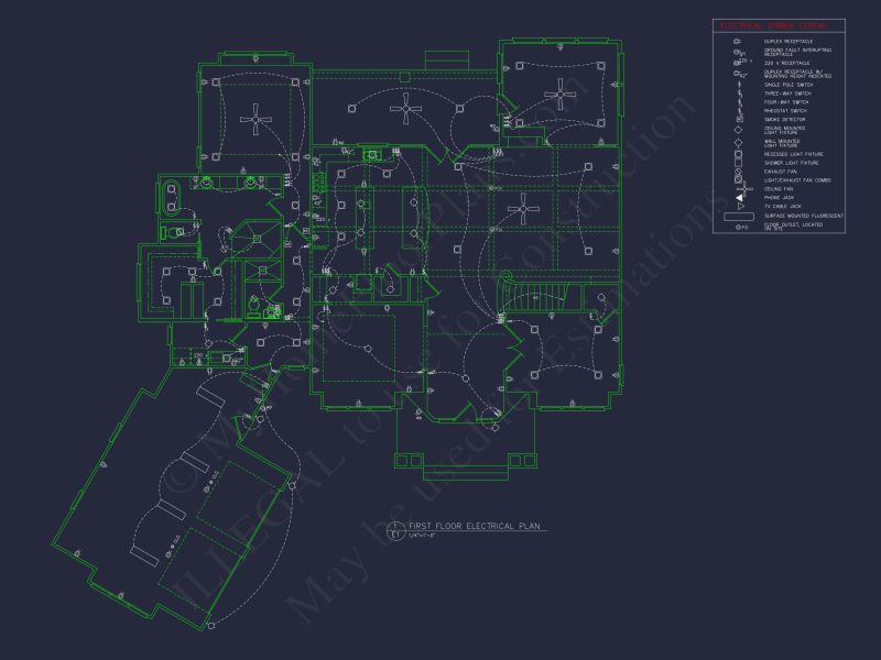 Detailed house Plan With Floor Plans, Blueprints & CAD Designs