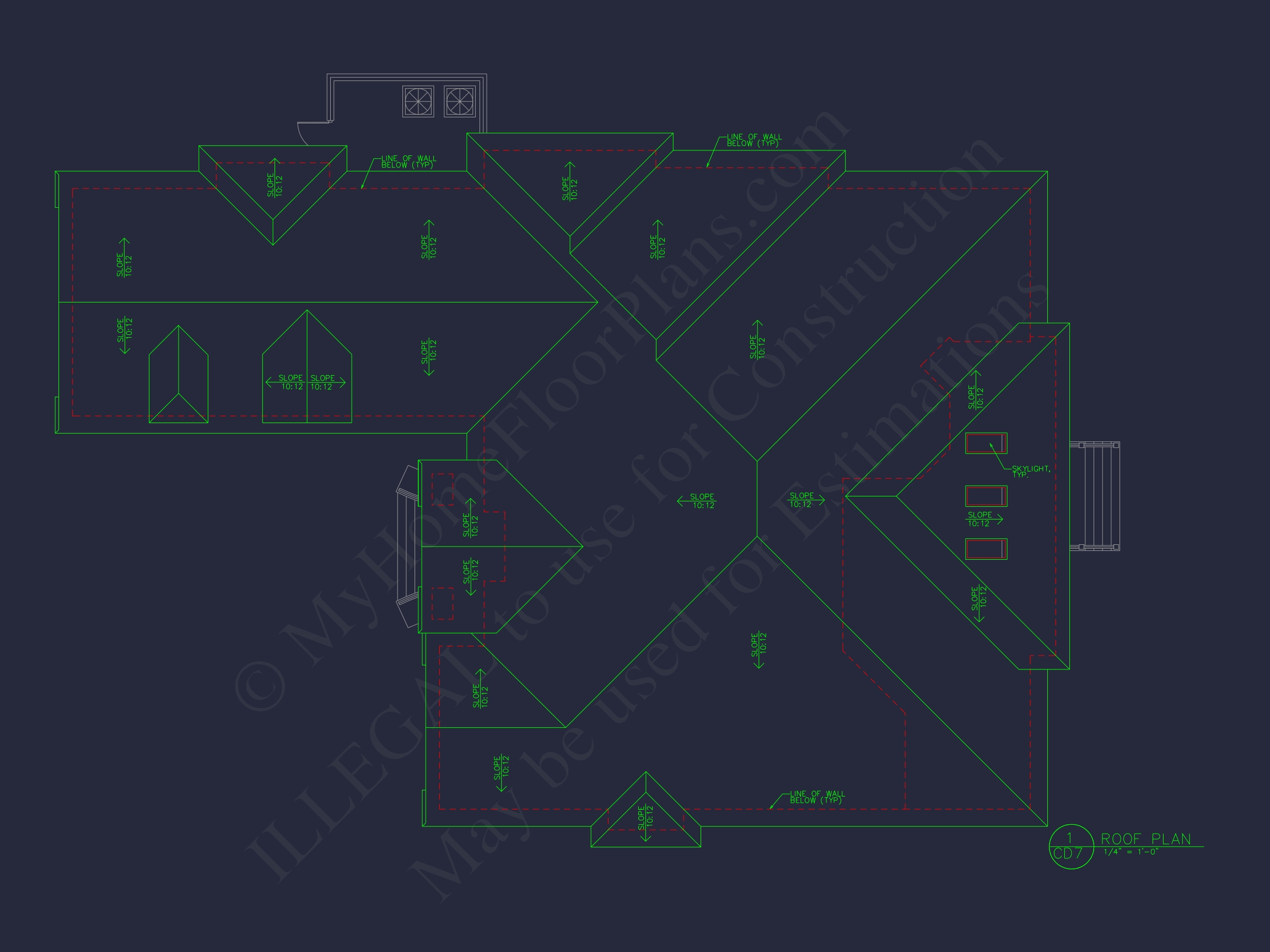 Detailed Home Plan with CAD Designs: Floor Plan & Blueprint