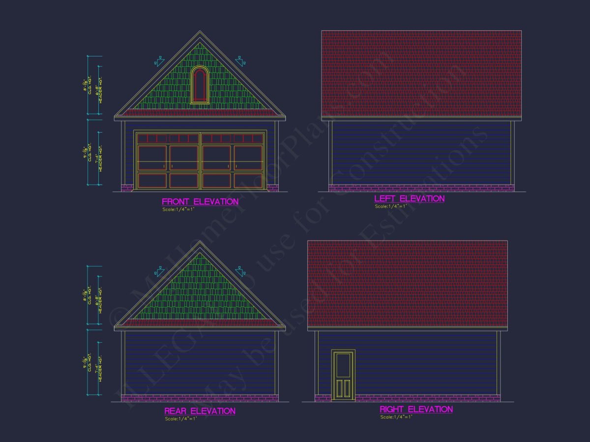 Discover Garage Blueprints with Floor Plans and CAD Designs
