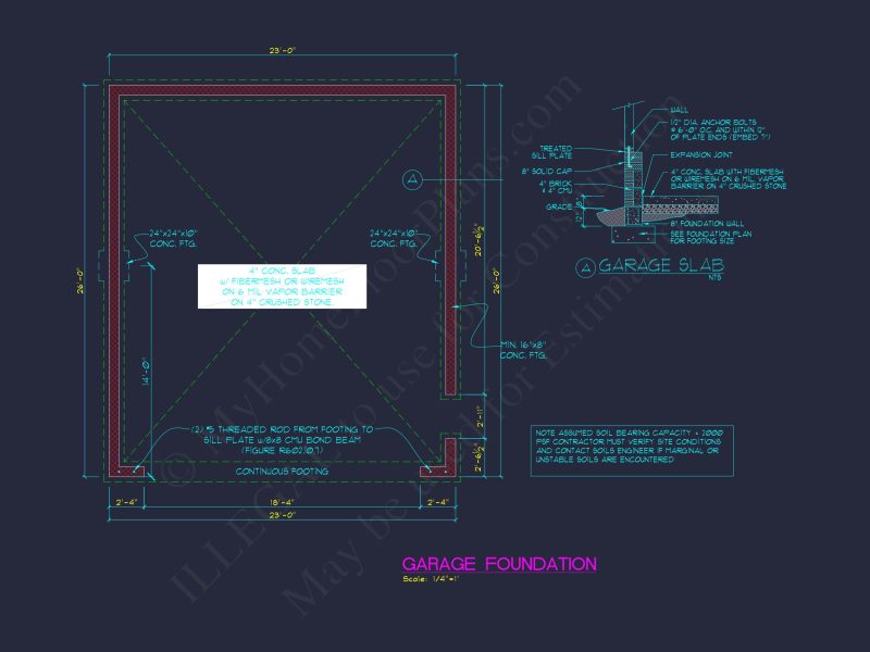 Discover Garage Blueprints with Floor Plans and CAD Designs