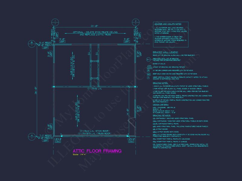 Discover Garage Blueprints with Floor Plans and CAD Designs