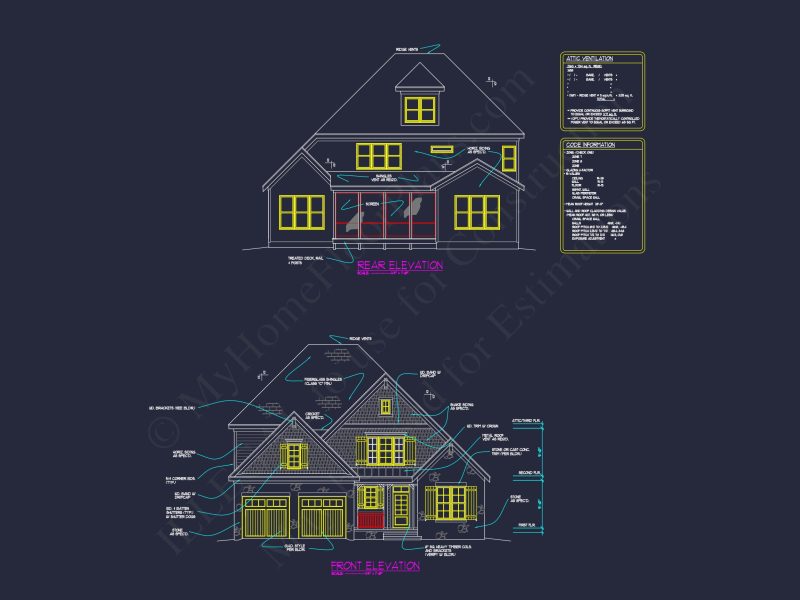 Discover this Elegant house Design with CAD Floor Plans