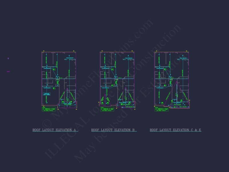 Dream Colonial house Floor Plan: 2-Story Blueprint & CAD Designs