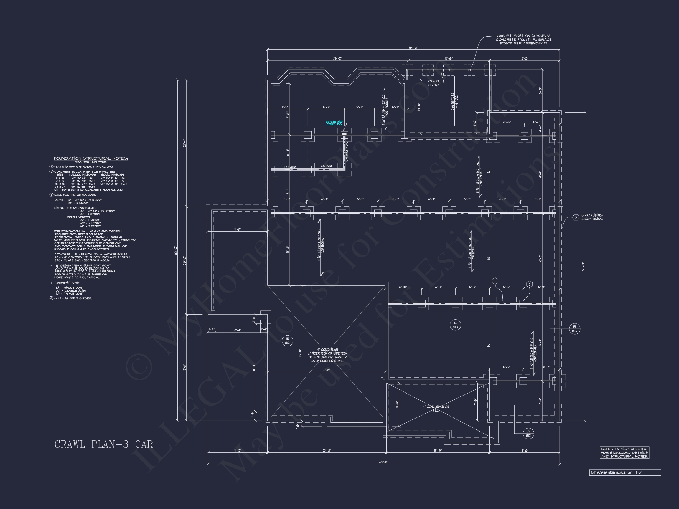 Dream Colonial Home Floor Plan: 2-Story Blueprint & CAD Designs