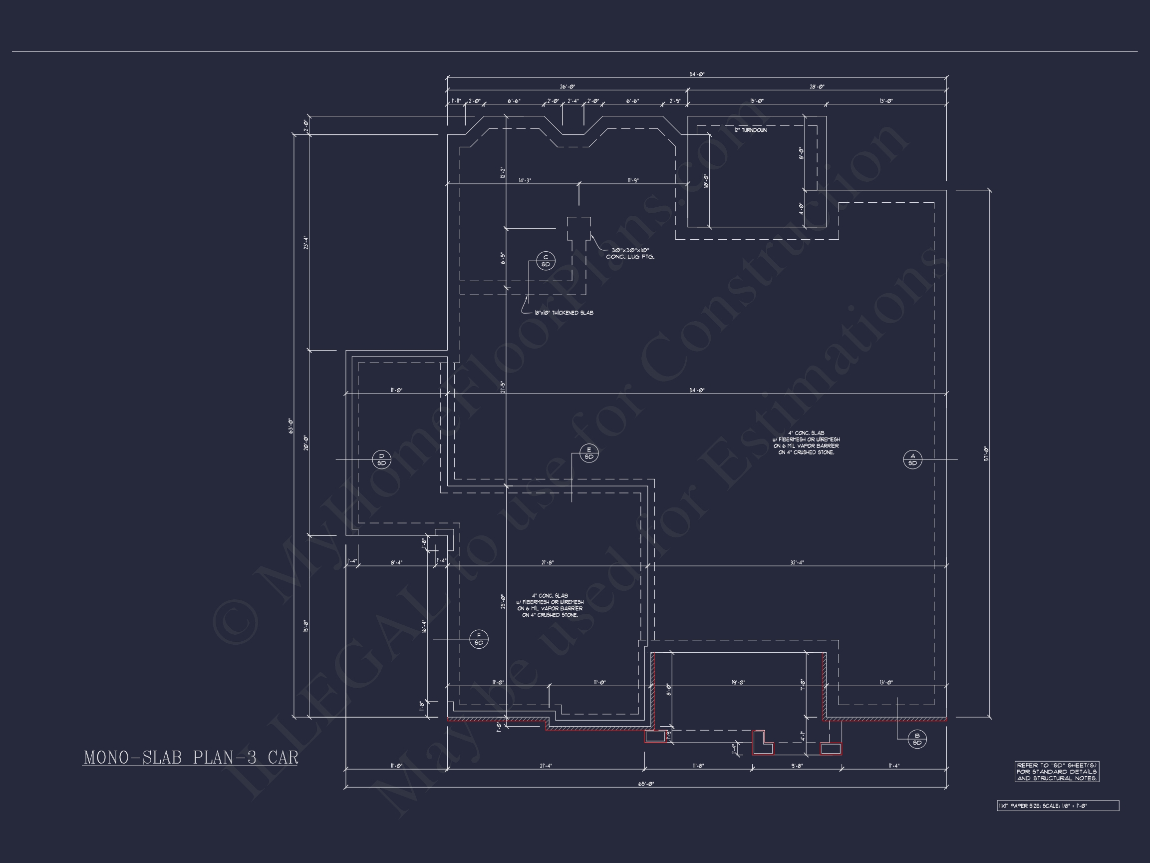 Dream Colonial Home Floor Plan: 2-Story Blueprint & CAD Designs