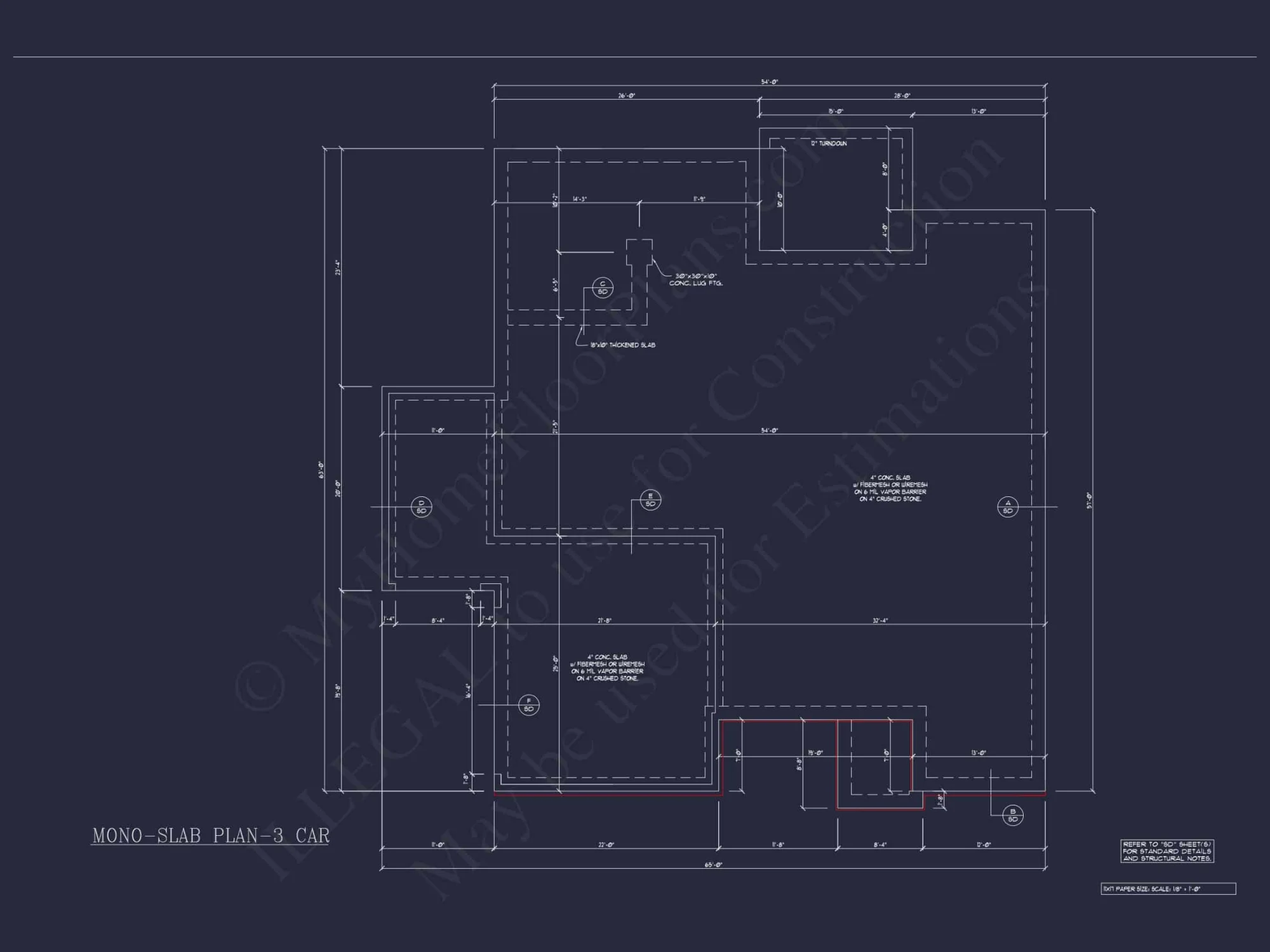 Dream Colonial house Floor Plan: 2-Story Blueprint & CAD Designs