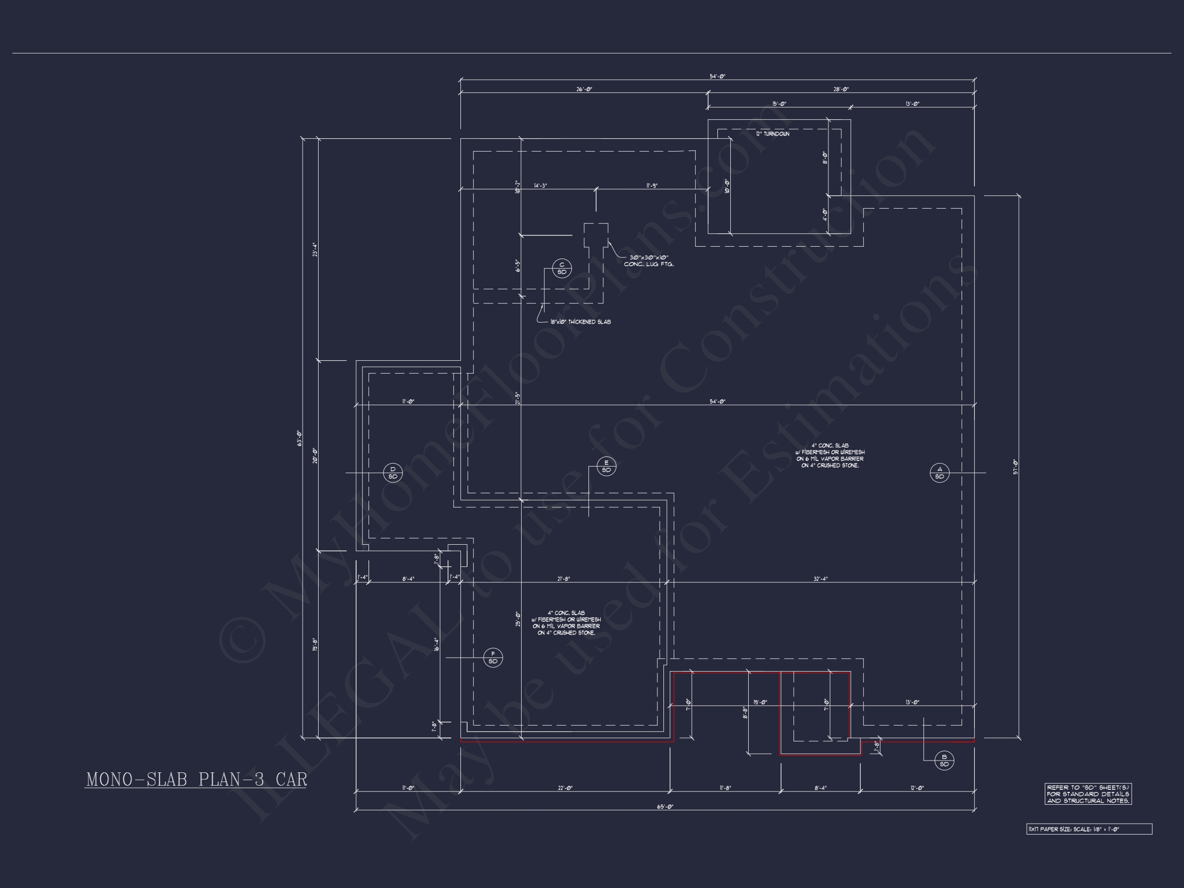 Dream Colonial Home Floor Plan: 2-Story Blueprint & CAD Designs