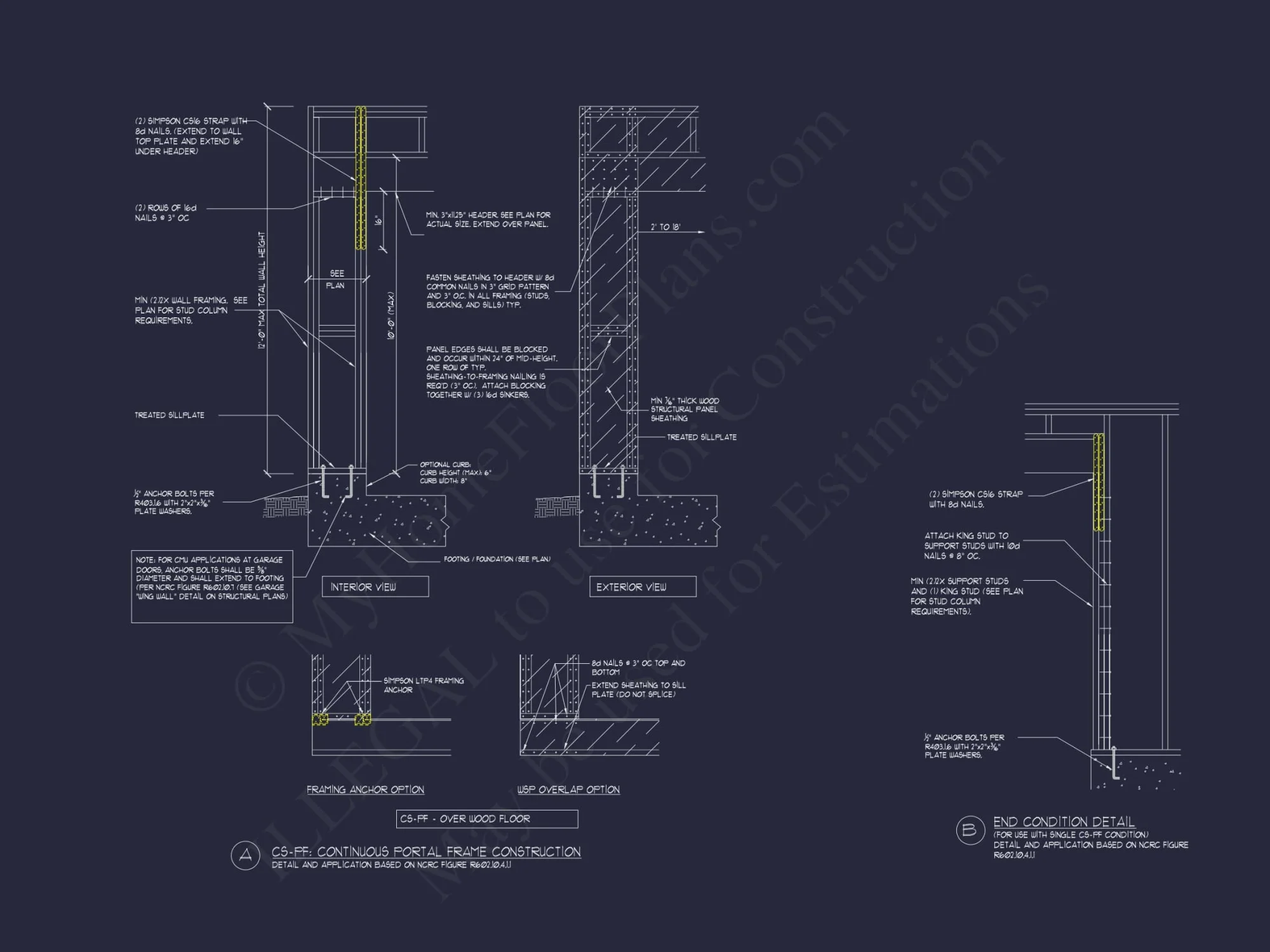 Dream Colonial house Floor Plan: 2-Story Blueprint & CAD Designs