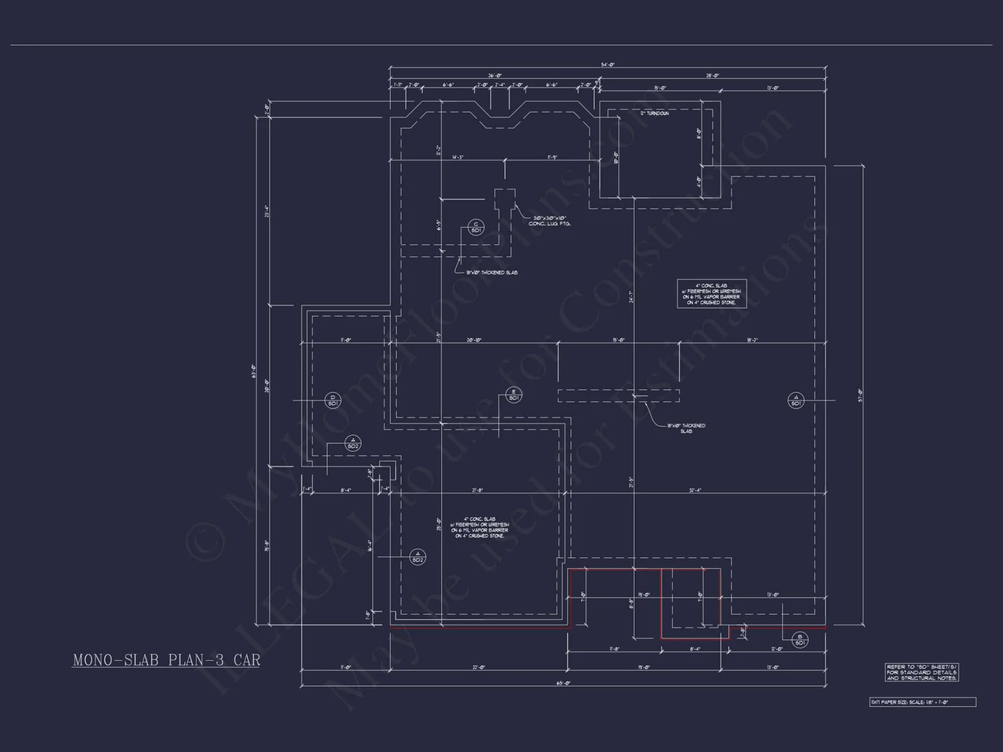 Dream Colonial house Floor Plan: 2-Story Blueprint & CAD Designs