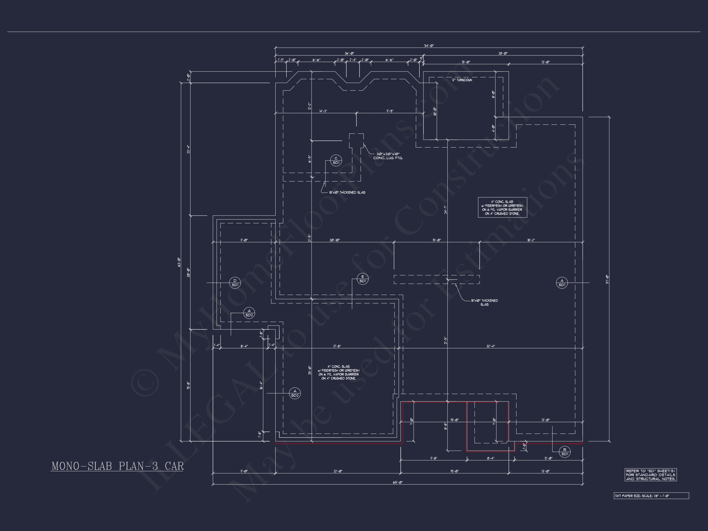 Dream Colonial Home Floor Plan: 2-Story Blueprint & CAD Designs