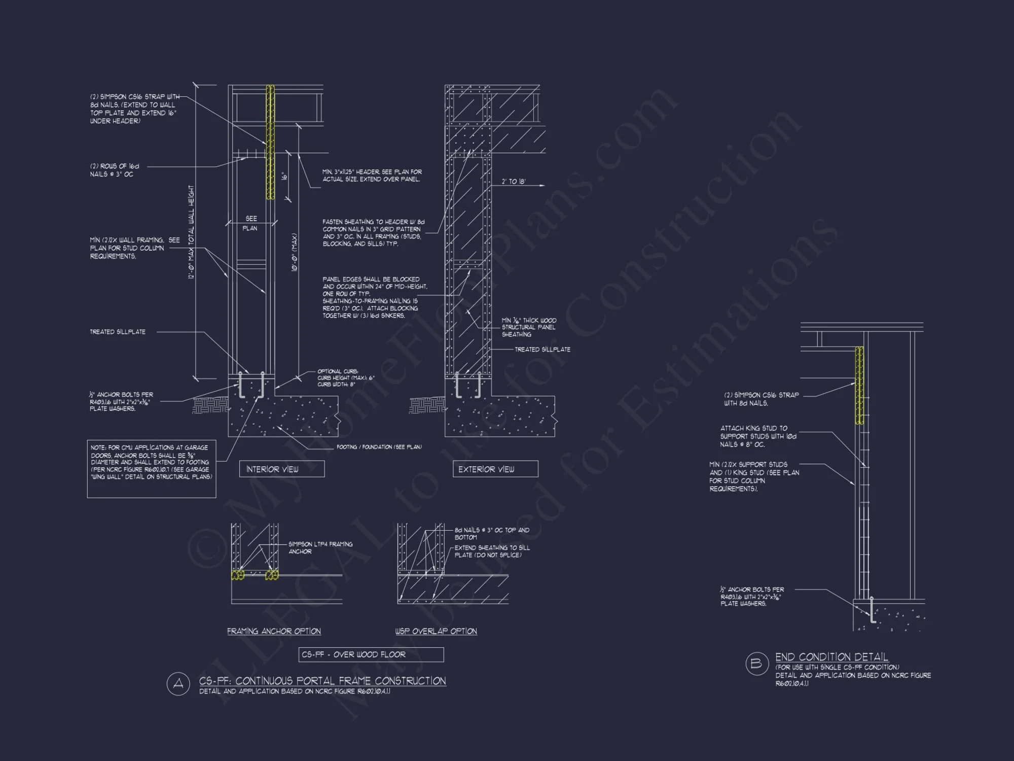 Dream Colonial house Floor Plan: 2-Story Blueprint & CAD Designs