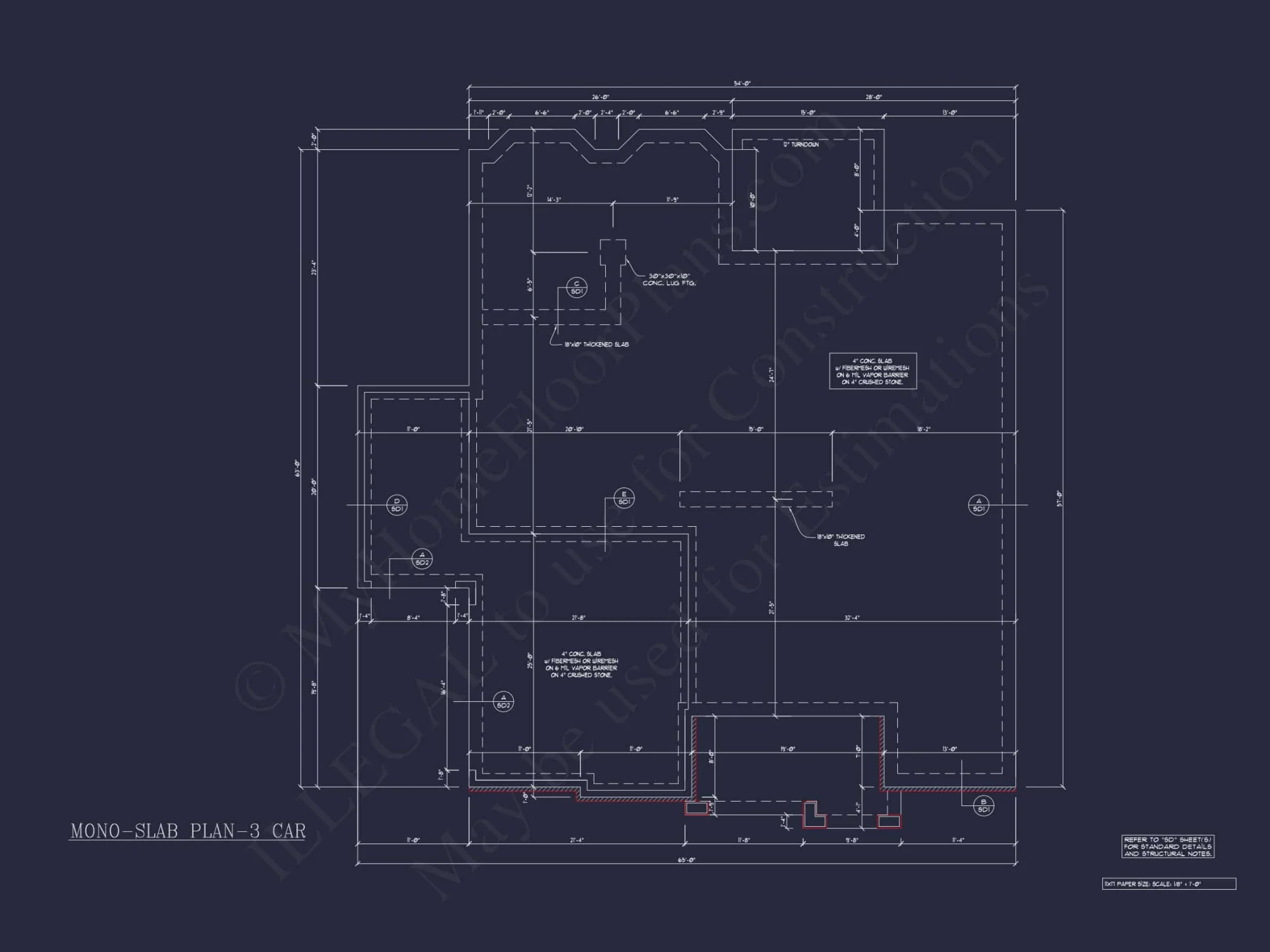 Dream Colonial house Floor Plan: 2-Story Blueprint & CAD Designs