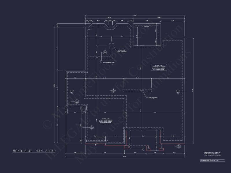Dream Colonial house Floor Plan: 2-Story Blueprint & CAD Designs