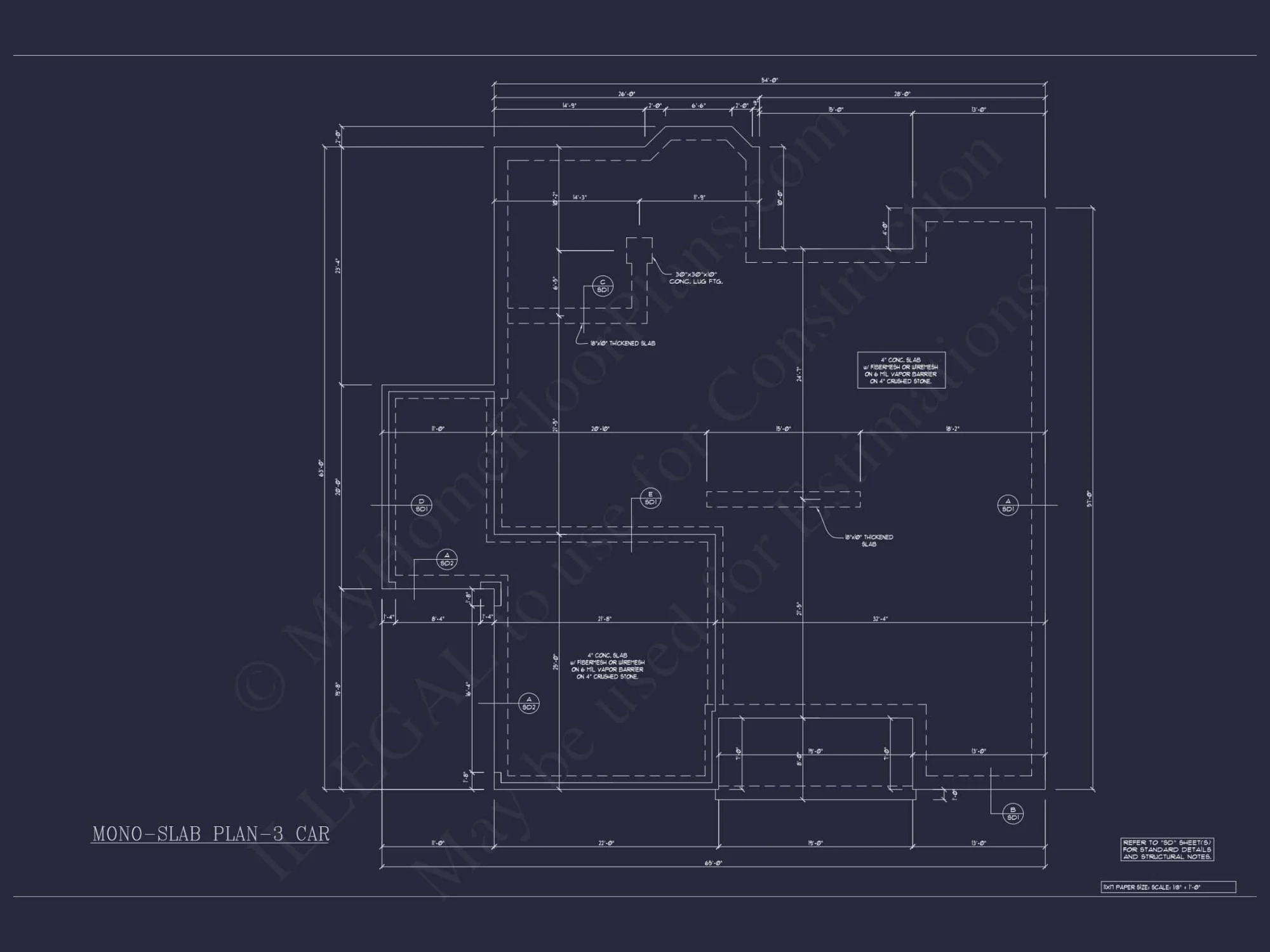 Dream Colonial house Floor Plan: 2-Story Blueprint & CAD Designs