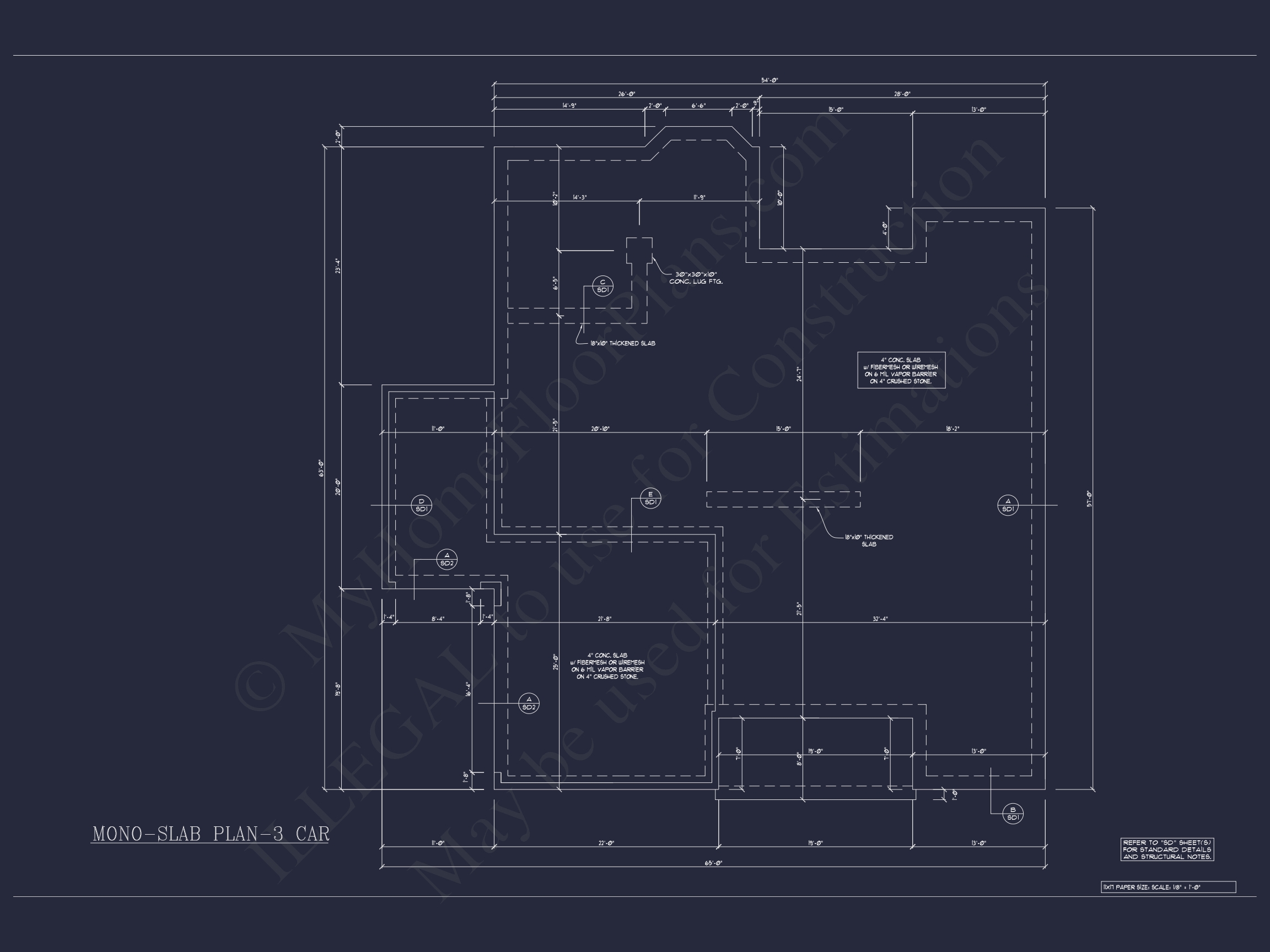 Dream Colonial Home Floor Plan: 2-Story Blueprint & CAD Designs