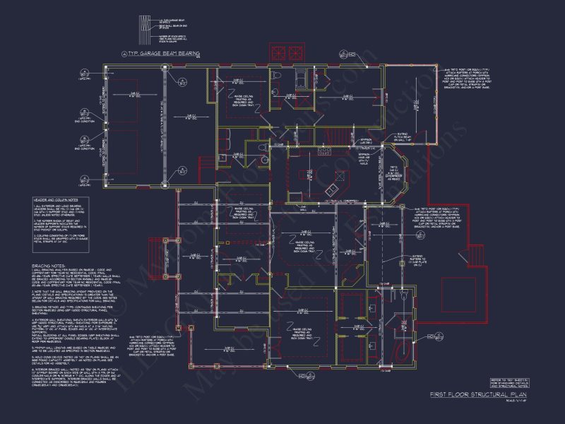 Dream house Floor Plan: CAD Architectural Designs & Blueprint