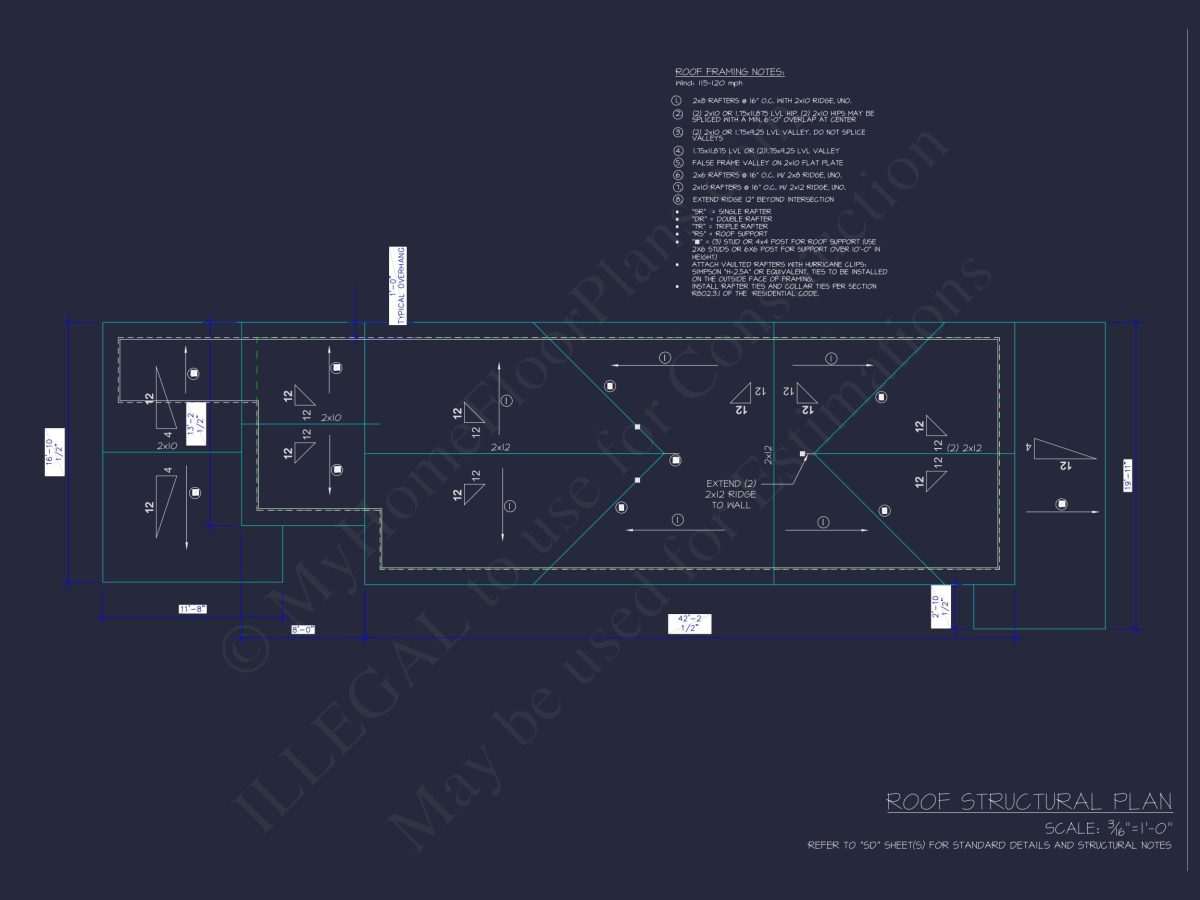 Efficient 3-Story house Floor Plan with CAD Architecture Designs