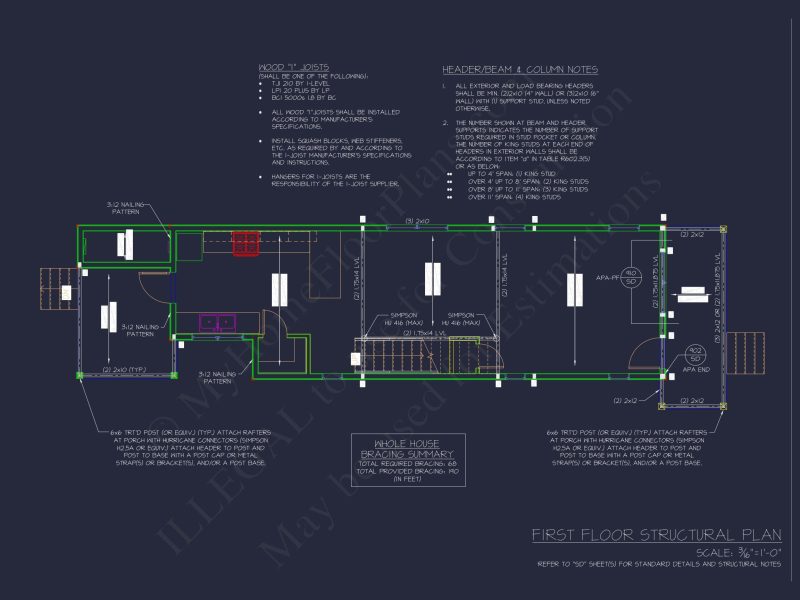 Efficient 3-Story house Floor Plan with CAD Architecture Designs