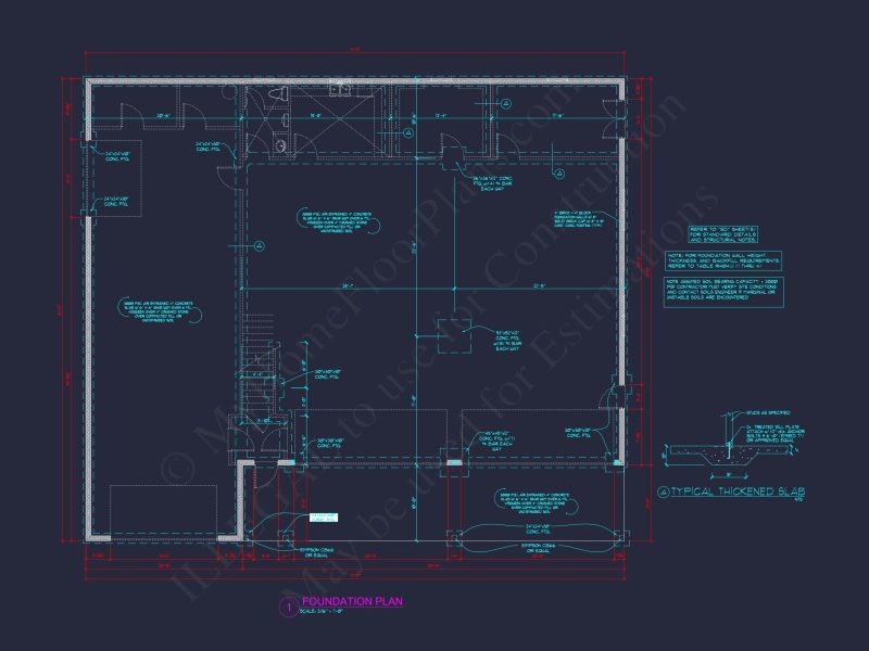 Efficient Garage house Plan with Living Space, Blueprint & CAD Design