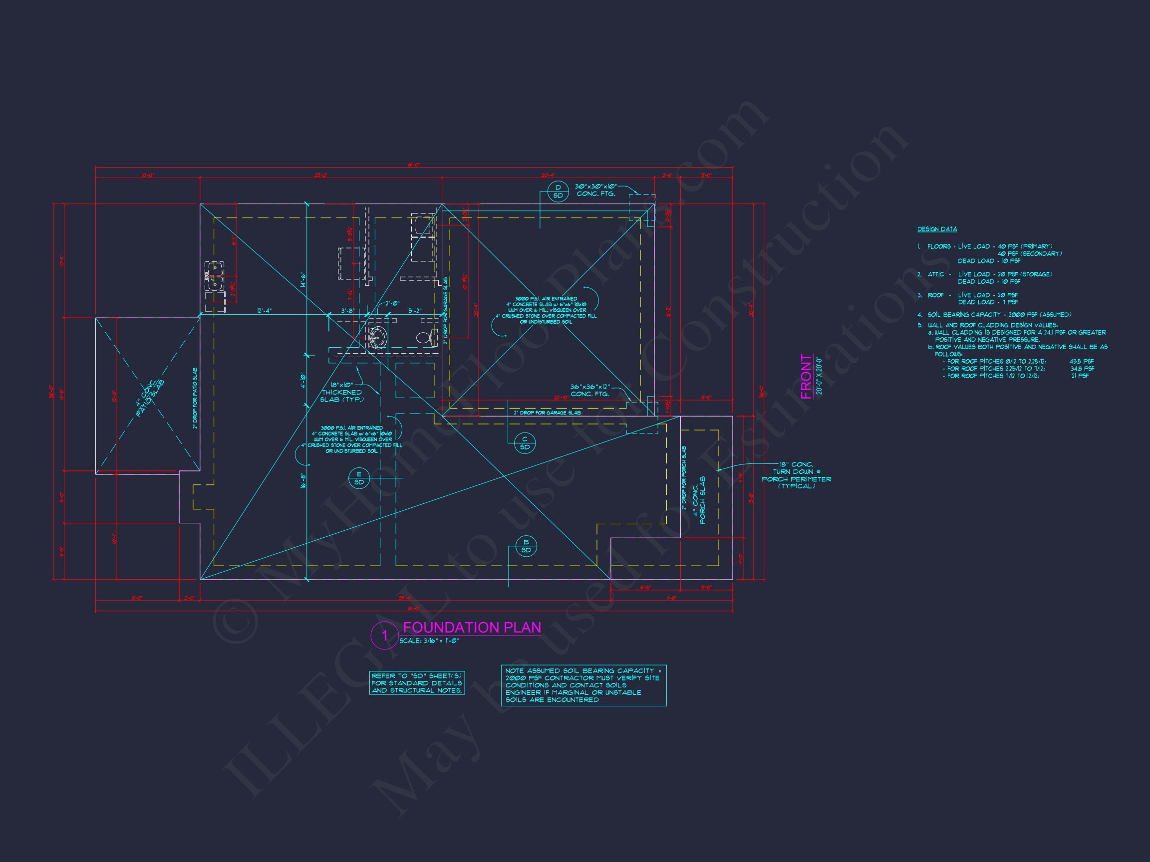 Efficient Home Plan Blueprint with Colonial Farmhouse Design