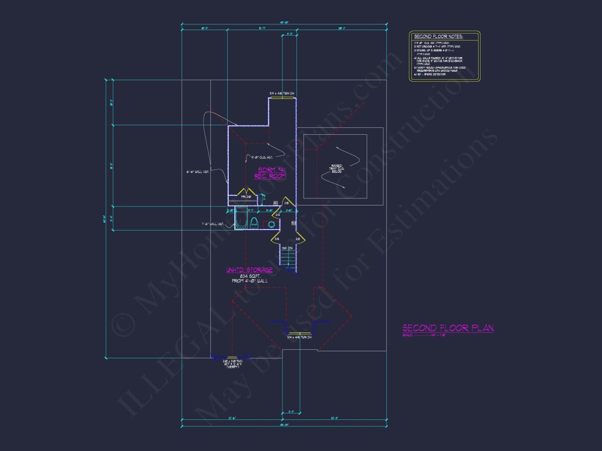 Efficient house Plan: CAD-Ready Floor Plan Blueprint Designs