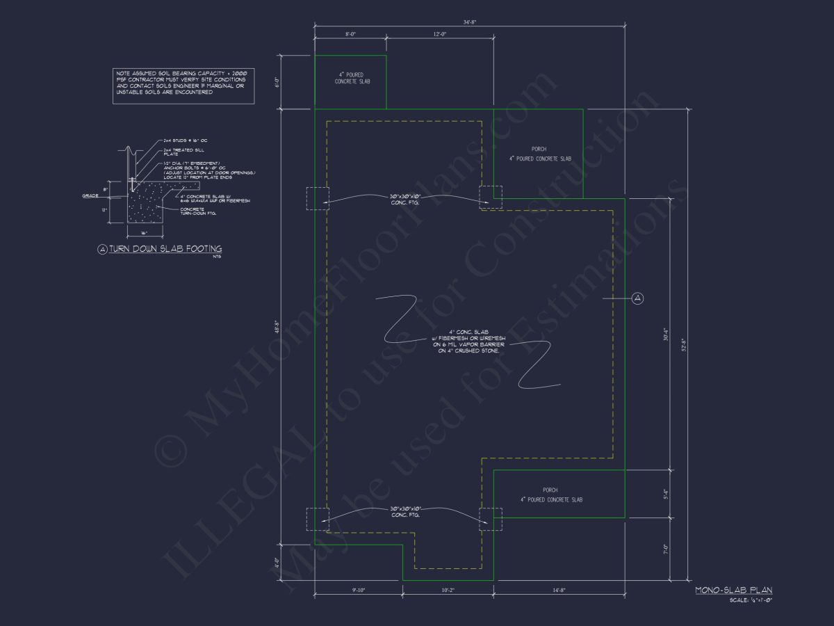 Efficient house Plan with 5 Bedrooms, CAD Designs & Blueprint