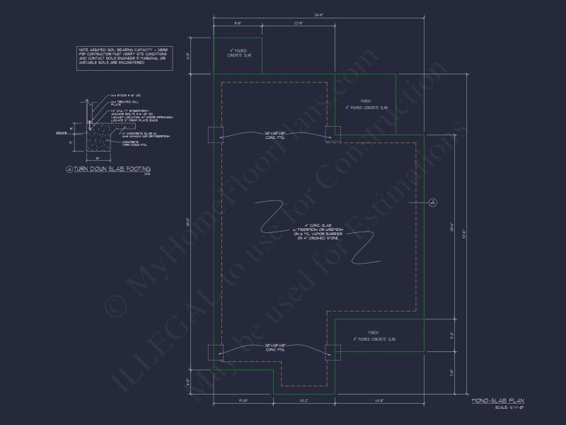 Efficient house Plan with 5 Bedrooms, CAD Designs & Blueprint