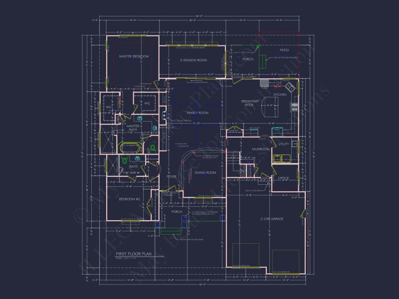 Efficient house Plan with CAD-Ready Blueprint Designs
