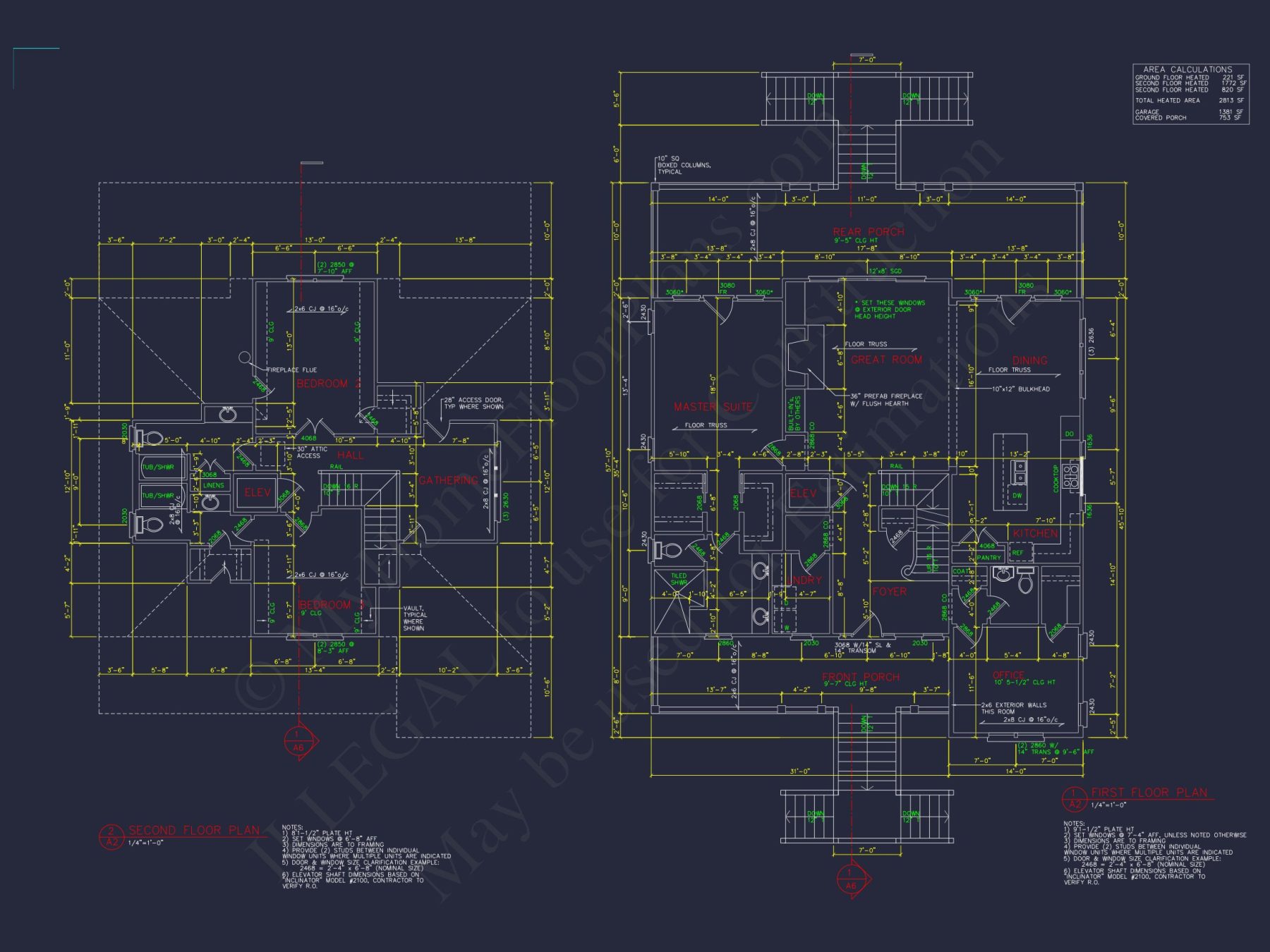 Effortless Coastal Living: house Floor Plan with CAD Designs