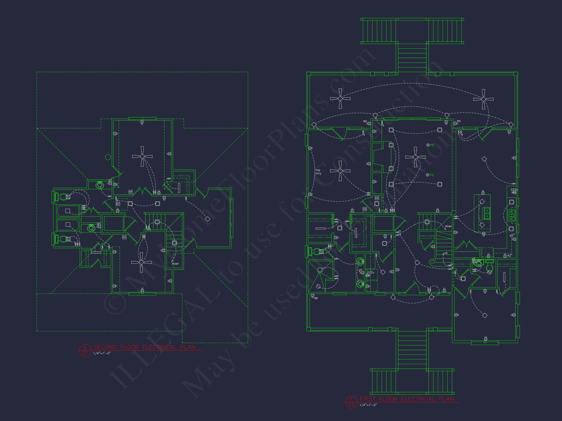 Effortless Coastal Living: house Floor Plan with CAD Designs