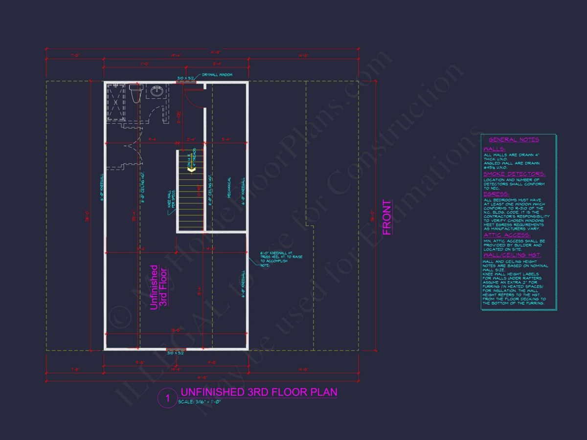 Effortless house Design Plan to Achieve 3-Story Blueprints