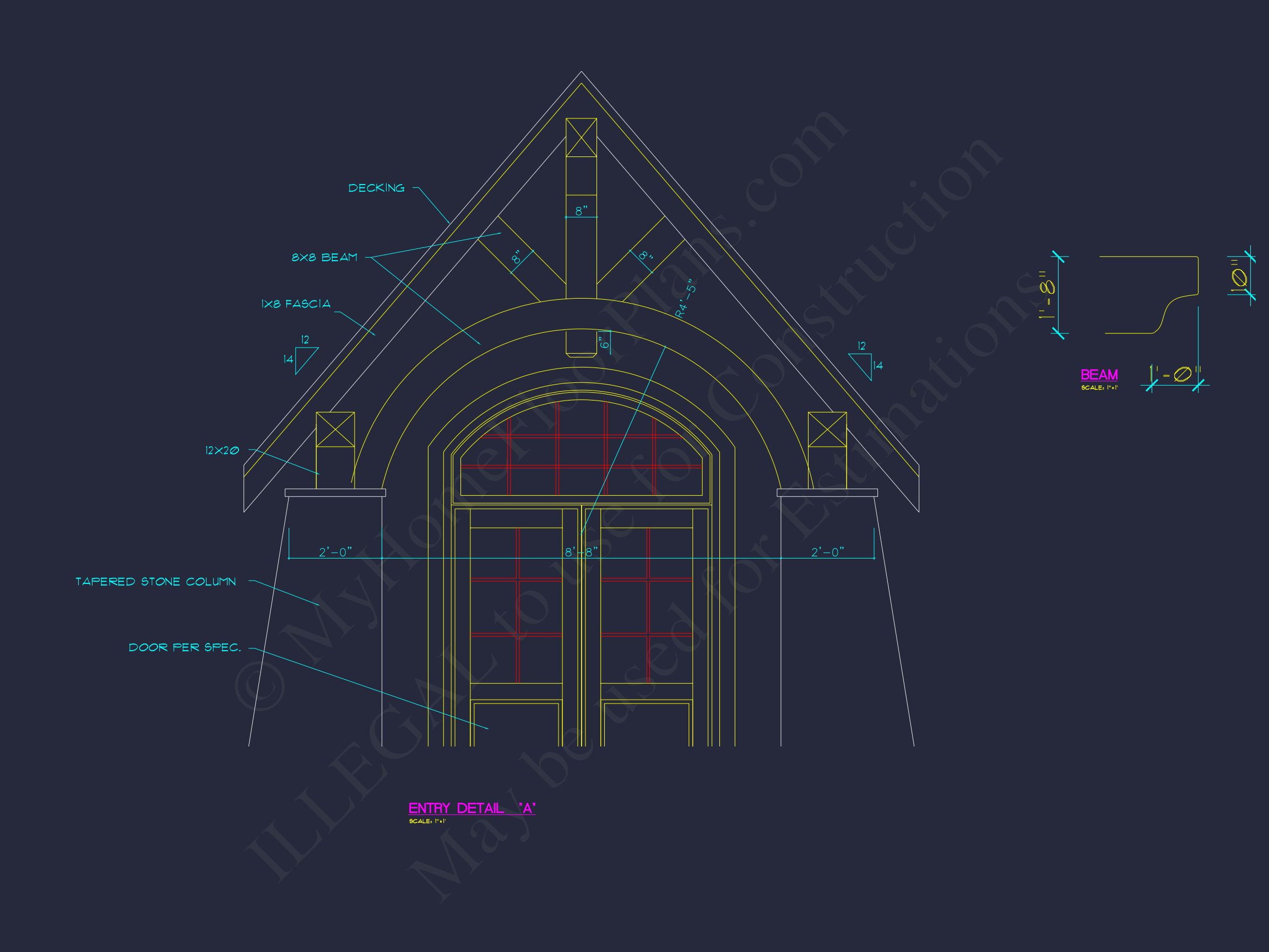 Effortless Rustic Craftsman house Plan – Floor Designs & CAD