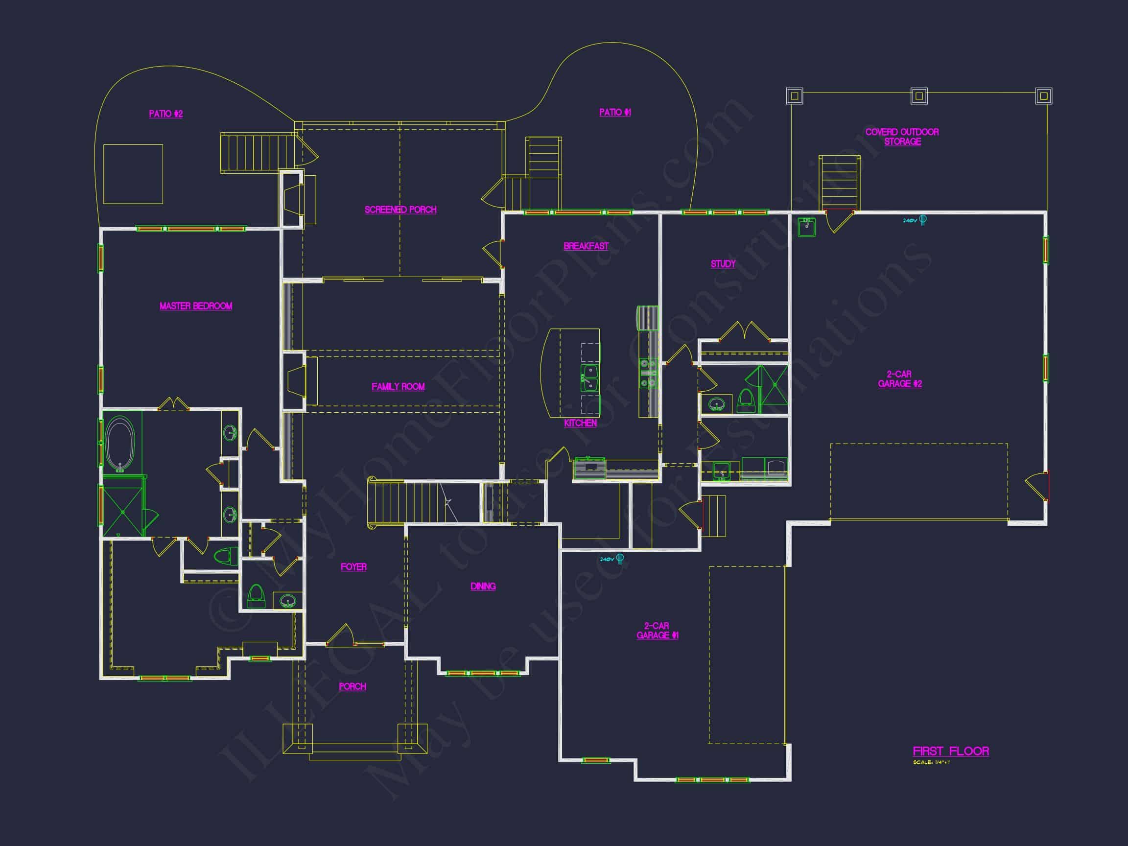 Effortless Rustic Craftsman house Plan – Floor Designs & CAD