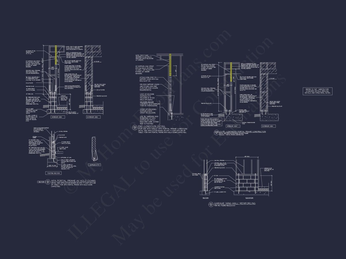 Elegant 2-Story house Design with CAD Floor Plans & Blueprint
