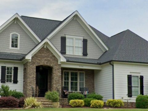 Elegant 2-Story house Plan with Blueprint and Floor Designs