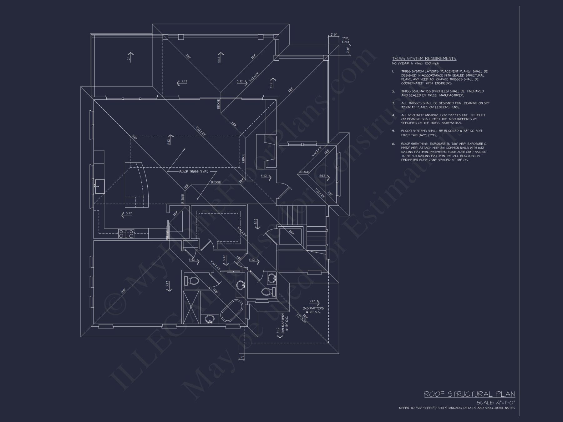 Elegant 2-Story house Plan with CAD Designs & Coastal Blueprint
