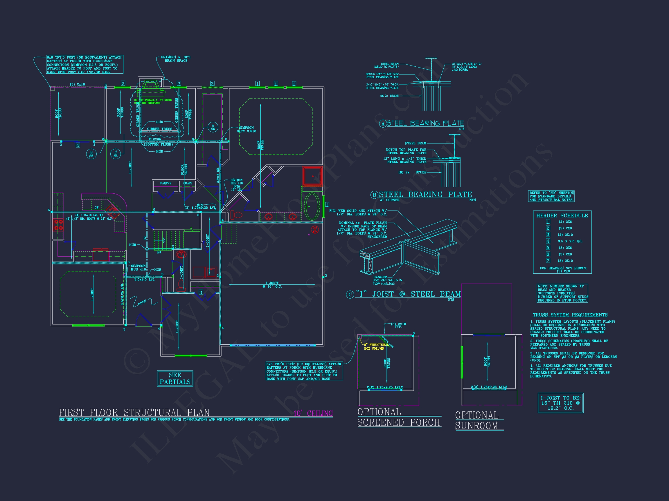 Elegant 2-Story Home Plan with CAD Designs & Spacious Layout