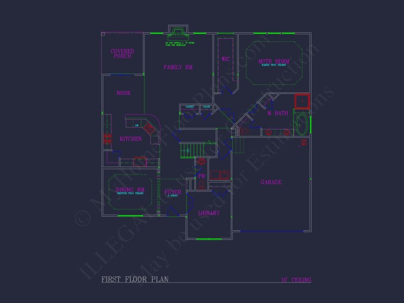 Elegant 2-Story house Plan with CAD Designs & Spacious Layout
