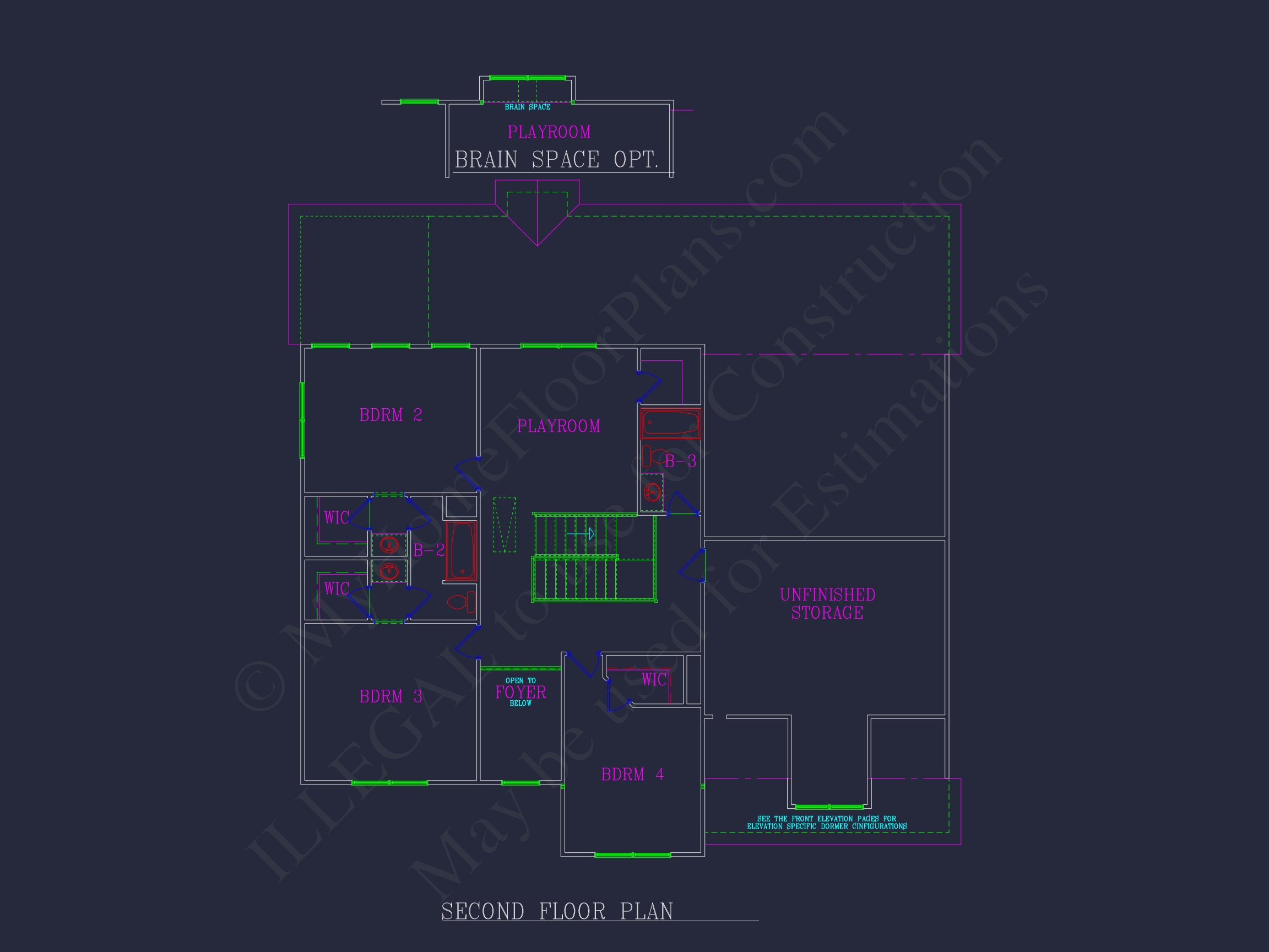 Elegant 2-Story Home Plan with CAD Designs & Spacious Layout