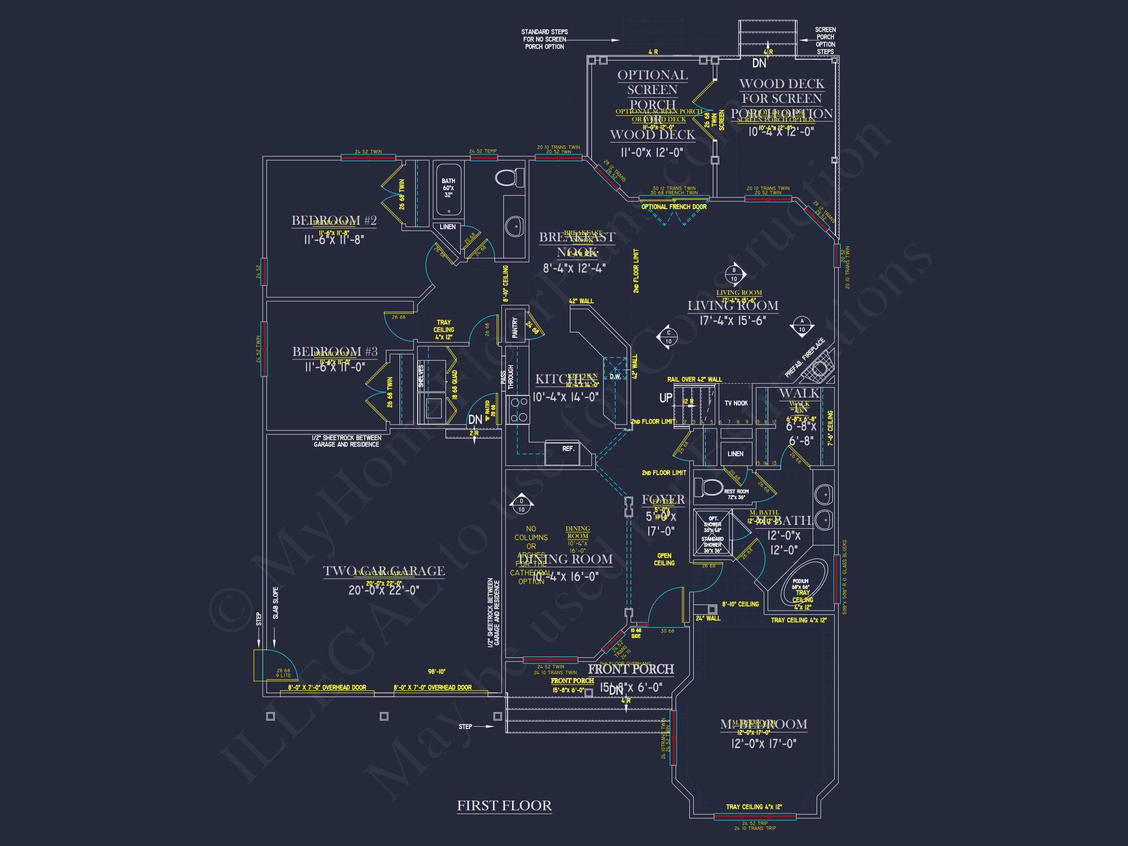 Elegant 2-Story Home Plan with CAD Designs and Blueprint Features