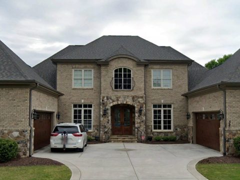 Elegant 2-Story house Plan with French Country Design and CAD Blueprints