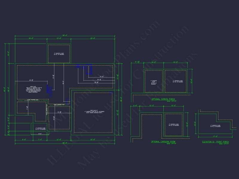 Elegant 2-Story house Plan with Spacious CAD Designs