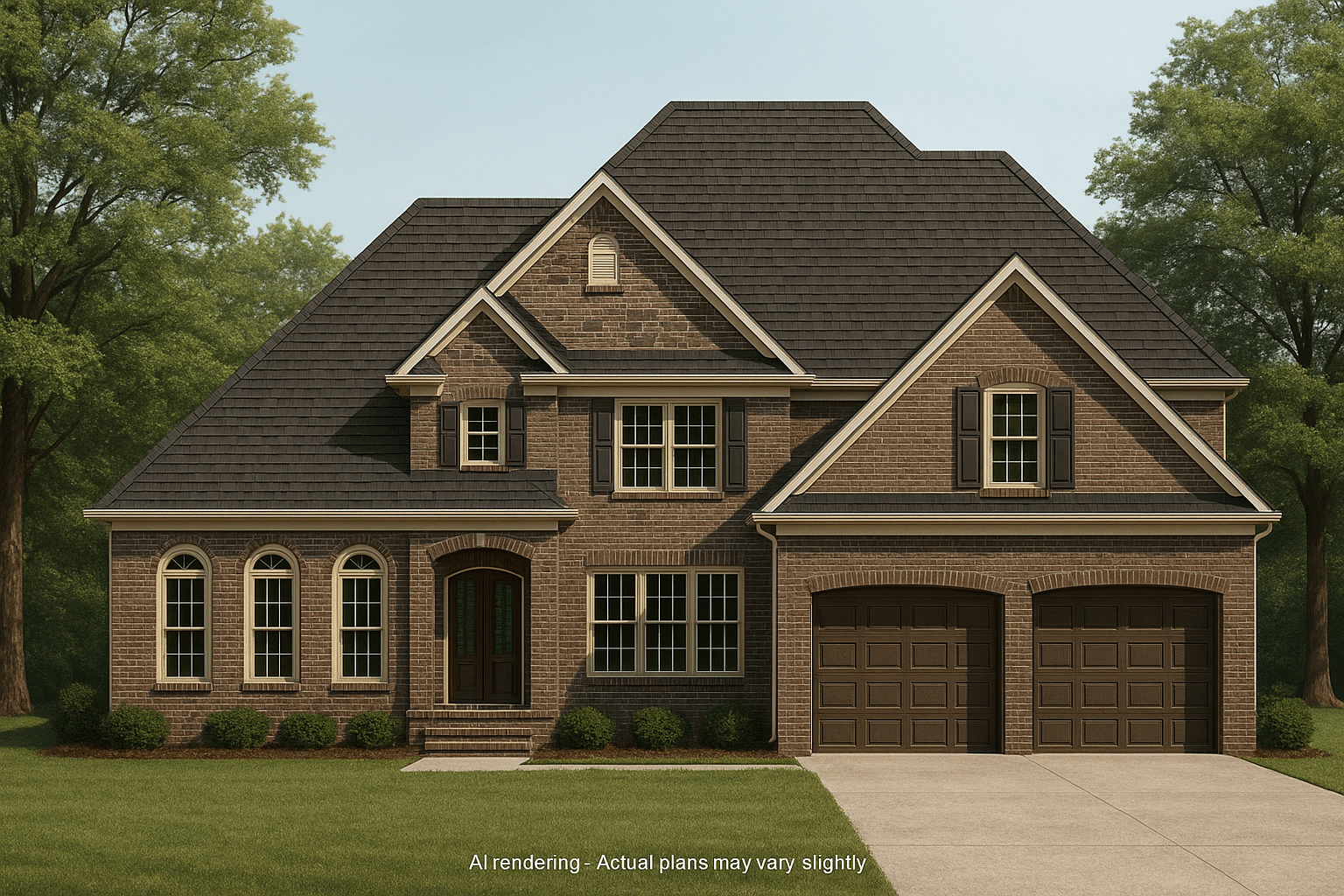 Elegant 2-Story Home Plan with Spacious Floor Plan & CAD Designs