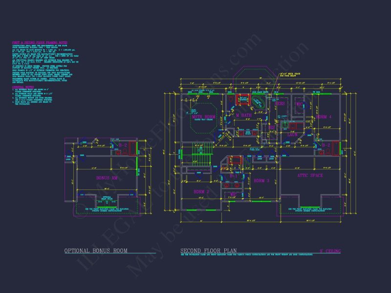 Elegant 2-Story house Plan with Spacious Garage and Bonus Room