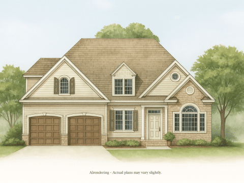 Elegant 2-Story Home Plan with Traditional Craftsmanship