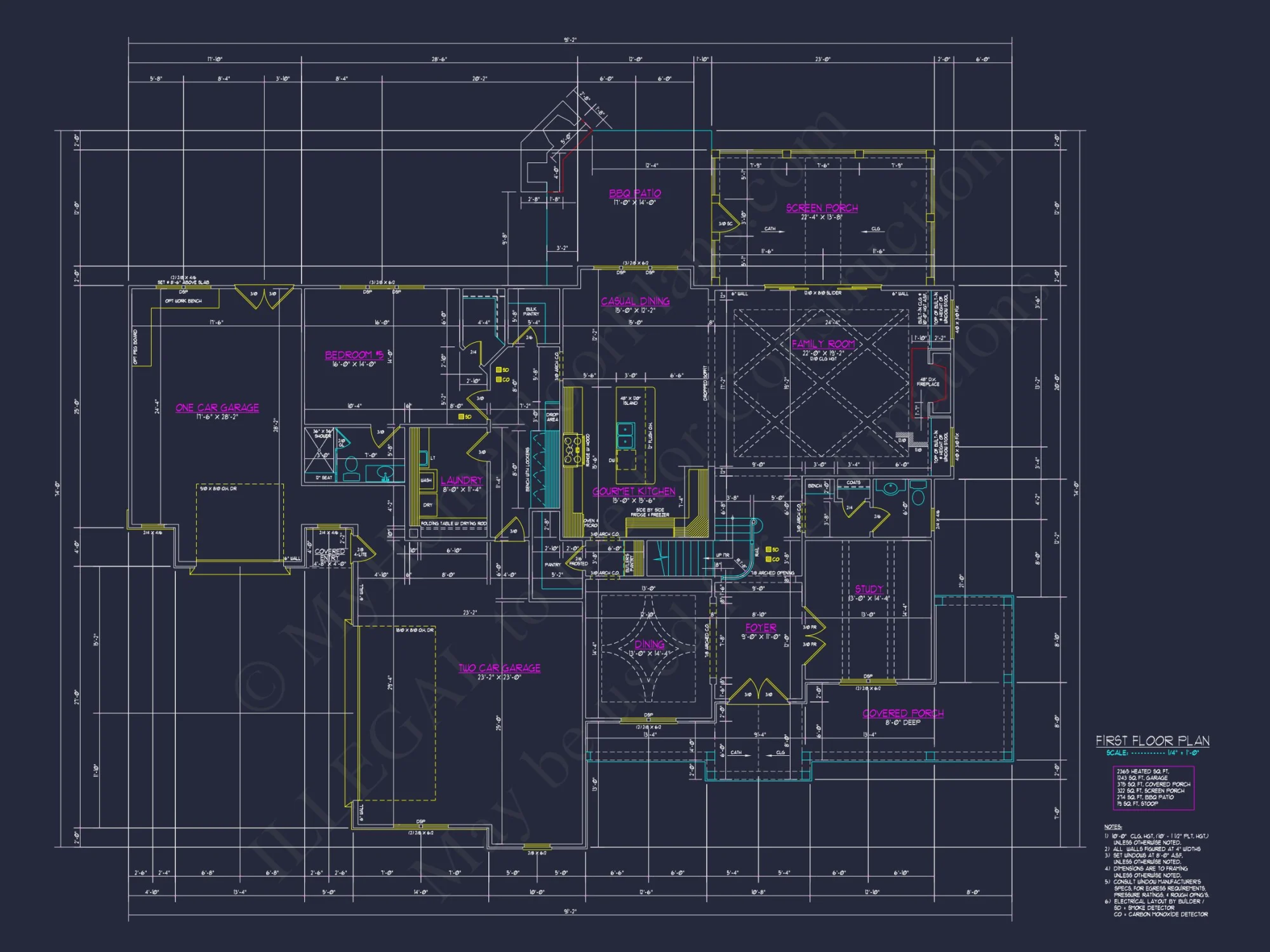 Elegant 2.5-Story house Blueprint with CAD Designs & Floor Plans