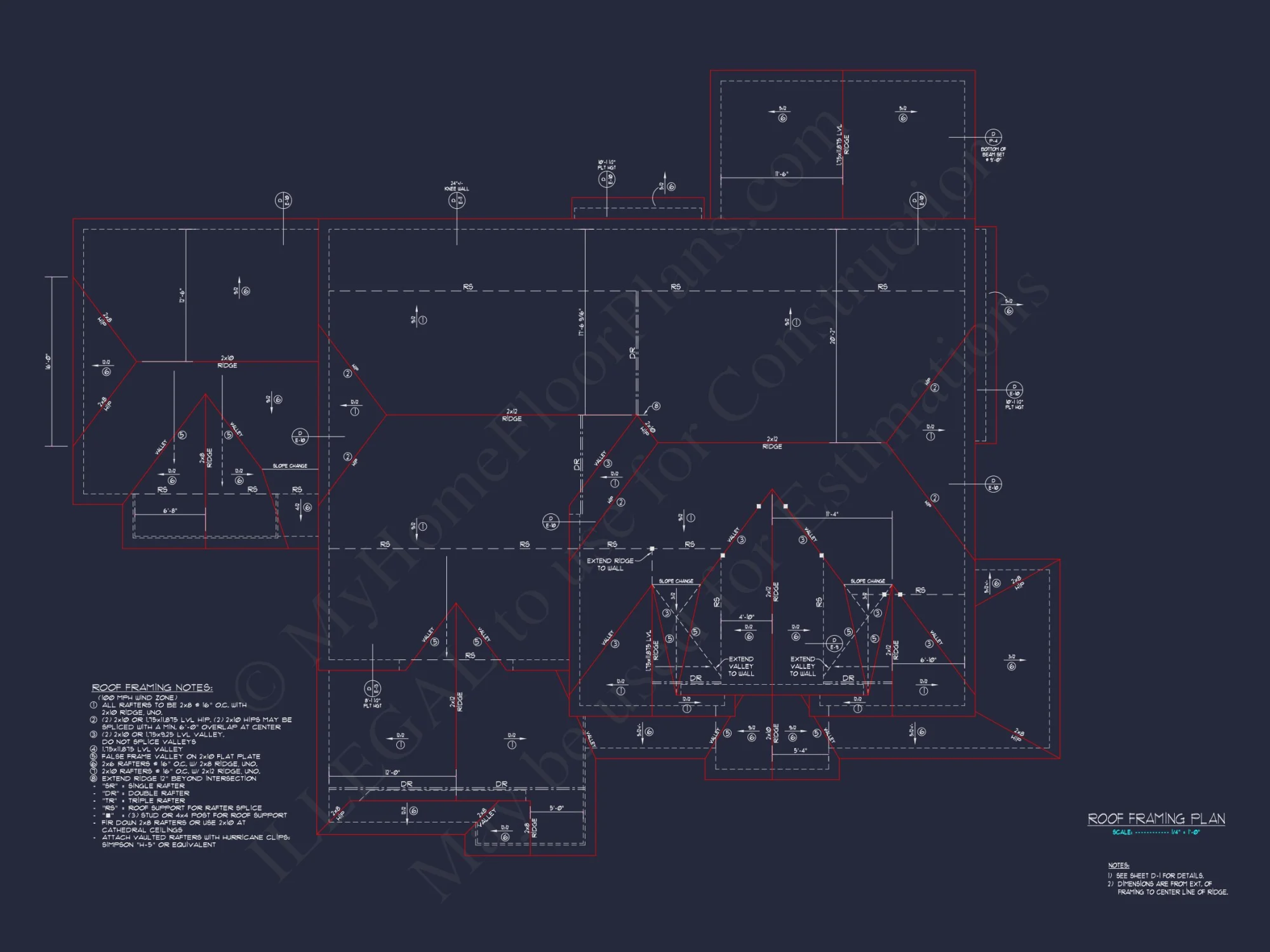 Elegant 2.5-Story house Blueprint with CAD Designs & Floor Plans