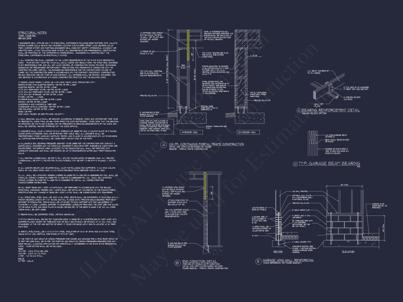 Elegant 2.5-Story house Blueprint with CAD Designs & Floor Plans