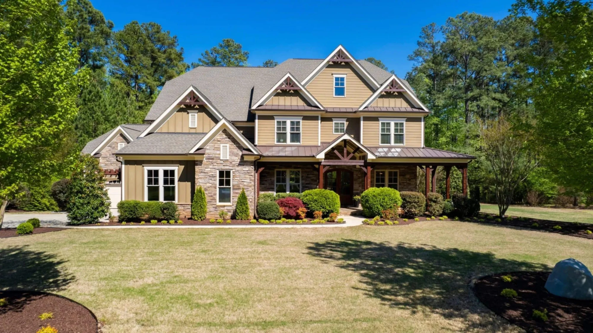 Elegant 2.5-Story house Blueprint with CAD Designs & Floor Plans